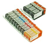 Sophia Global Compatible Ink Cartridge Replacement for Canon PGI-220 and CLI-221 (3 Large B...