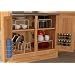 Grayline 457101, 6 Piece Cabinet organizer Set, White