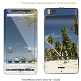 Protective Decal Skin Sticker for Verizon Motorola Droid X case cover DROID-X-120