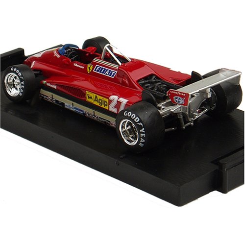 Cover image : brumm 1/43スケール フェラーリ 126C2 1982 サンマリノGP G.ヴィルヌーヴ