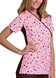 Cherokee Flexibles Collection Brushed Poly/Cotton Poplin Top Scrub Tops Women Cherokee Flexibles Collection Brushed Poly/Cotton Poplin Top Scrub Tops Women