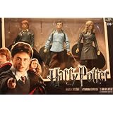 Harry Potter Deathly Hallows Action Figure Set - Harry Potter Hermione Granger & Ron Weasley