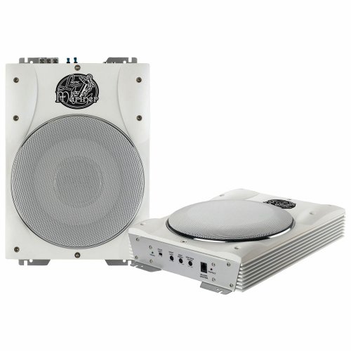 Lanzar Marine Amp Woofer and Speaker Package AQTB8 8' 1000 Watts Low