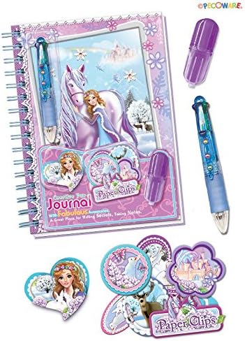 Snowflake Princess Creative Fun Journal by Pecoware