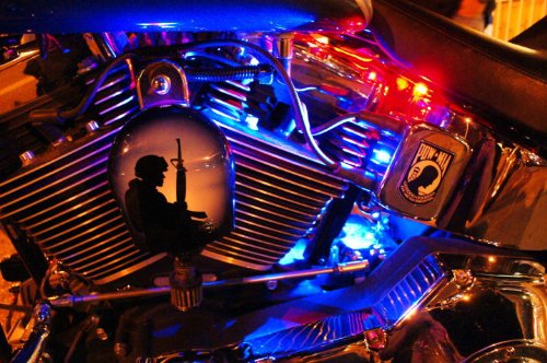 Best Price Blue 8 PC LED Neon Motorcycle Lighting Kit