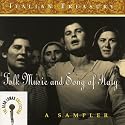 Italian Treasury: Folk Music and Song of Italy -- A Sampler