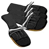 Muttluks - Fleece in Black - Set of 4: Medium