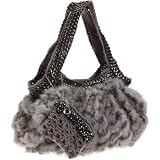 [カシュカシュ] cachecache ラビットファーニットバッグ