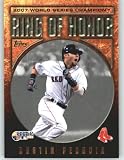 2009 Topps Ring Of Honor #RH56 Dustin Pedroia - Boston Red Sox (Baseball Cards)