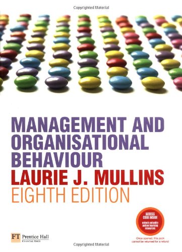 Management & Organisational Behaviour
