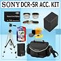 Advanced Accessory Kit For Sony SR42 SR 62 SR82 Handycam Camcorder