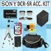 Advanced Accessory Kit For Sony SR42 SR 62 SR82 Handycam Camcorder
