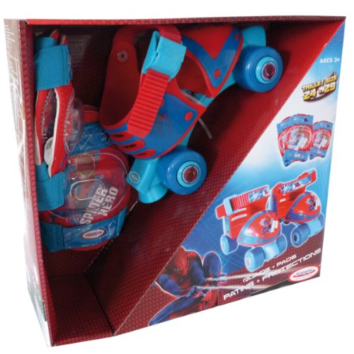Imagen 4 de SPIDERMAN - Caja con patin de ruedas + protecciones