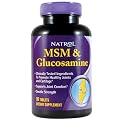 Natrol MSM/Glucosamine Double Strength-90 Tablets