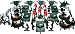150pc Army Men Toy Soldiers Play Set Missiles Jets Tanks