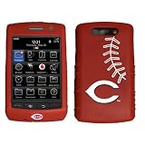 iFanatic MLB Cincinnati Reds Cashmere Silicone Blackberry Storm Case