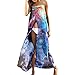 Spikerking Womens Crochet Sunscreen Swimwear Bikini Cover Up Beach Tops Mini Dress,Black