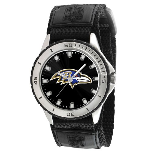 Game Time Men's NFL-VET-BAL Veteran Custom Baltimore Ravens Veteran Series Watch