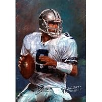 Dallas Cowboys (Tony Romo, In Action) Sports Poster Print