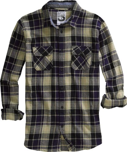Burton Herren Hemd BRIGHTON LONGSLEEVE FLANNEL, RUM RAISIN, XL, 257619
