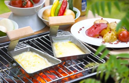 Iovivo Lot de 4 plats de cuisson barbecue