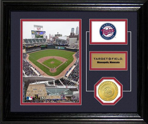 Highland Mint MLB Minnesota Twins Target Field Desktop Photo Mint