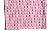 Dunroven House K110-RO Waffle Weave Dish Cloth in Rose- Pack of 6