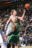 Boston Celtics v New Jersey Nets: Troy Murphy and Glen Davis Photographic Poster Print by Jeyhoun Allebaugh, 28x42