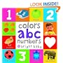 Big Board Books Colors, ABC, Numbers (Bright Baby)