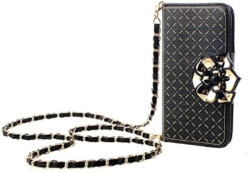 Tonsee Shine Flower Wallet Leather Case + Straps For iPhone 6