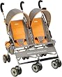 Jeep Wrangler Twin Sport All-Weather Umbrella Stroller, Fierce