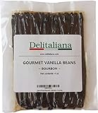 Grade A Premium Gourmet Bourbon Vanilla Beans , Fresh Prime, Approximatelly 17 Centimeters, 4 Ounce Bag