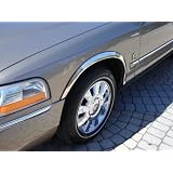 03-10 MERCURY GRAND MARQUIS LS CHROME FENDER TRIM Wheel Well Molding 2003 2004 2005... by Restyling Ideas