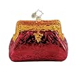 Christopher Radko Glass Couture Clutch Red Purse Christmas Ornament #1015263