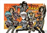 KISS Guitar Pick Tribute Display
