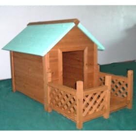 Mension Designer Dog House/Doghouse-Siberian Husky