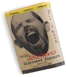Pain Is Good Jalapeno Microwave Popcorn, Batch #37, 3.25-Ounce Packages (Pack of 24)