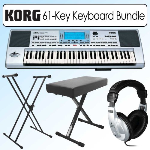 Korg PA50SD Professional 61 Key Arranger Keyboard Outfit product image
