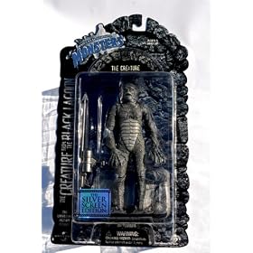 Universal Studios Monsters THE CREATURE FROM THE BLACK LAGOON Universal Studios Classic Monster Silver Screen Edition Action Figure