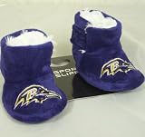 Baltimore Ravens NFL Baby High Boot Slippers