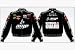 Dale Earnhardt, Jr. Men's Brushed Cotton Twill Racing Jacket (AMP Black)