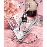 18 LOVE design coaster and wine bottle stopper sets by 