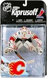 McFarlane Toys NHL Sports Picks Series 22 2009 Wave 2 Action Figure Miikka Kiprusoff (Calgary Flames) White Jersey Variant
