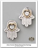 【Juicy Couture】【ジューシークチュール】 Wishes Hamsa Stud Earringsハムサ×ハートピアス【予約商品s】