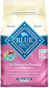 Blue Buffalo Small Breed Chicken & Rice Dog Food, 15 lb. bag Blue Buffalo Small Breed Chicken & Rice Dog Food, 15 lb. bag
