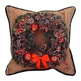 Decorated Wreath Pillow