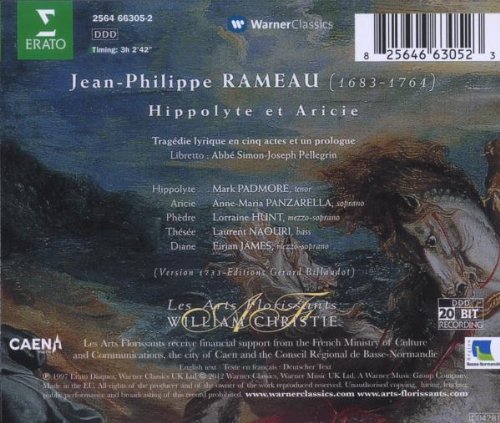 Rameau: Hippolyte et Aricie