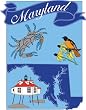 Maryland Applique Garden Size Applique Flag Maryland Applique Garden Size Applique Flag