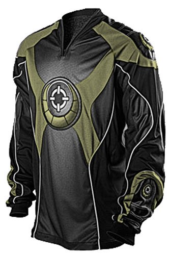 Smart Parts Defender Men's Paintball Jersey - Olive