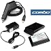 Bargaincell- 3 Pieces Value Combo Of Audiovox PPC-6700 Extended Battery with Black Door + Vehicle Power Charger with IC Chip + Home / Wall/ Travel Ac Battery Charger